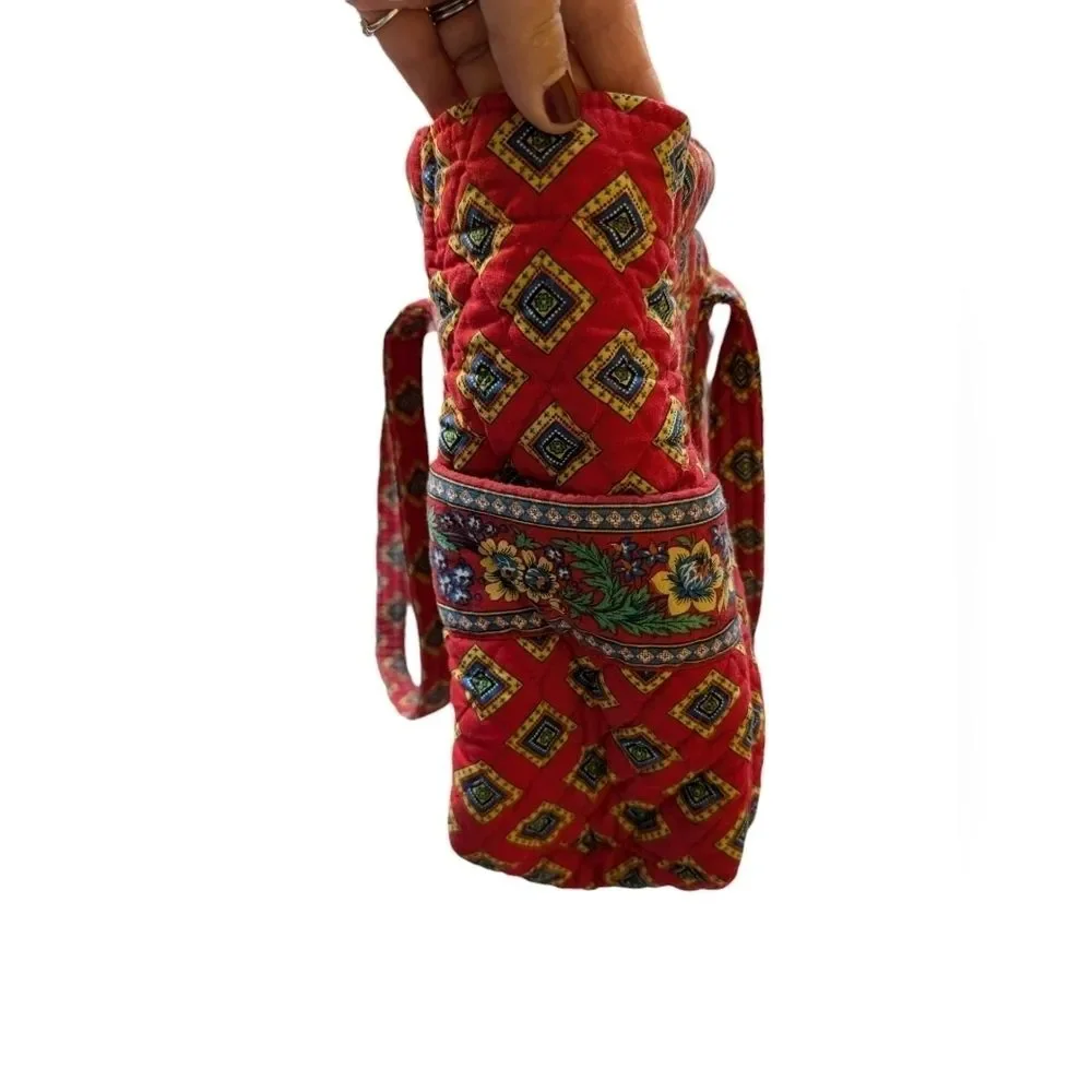 Vera Bradley Villa red tote bag